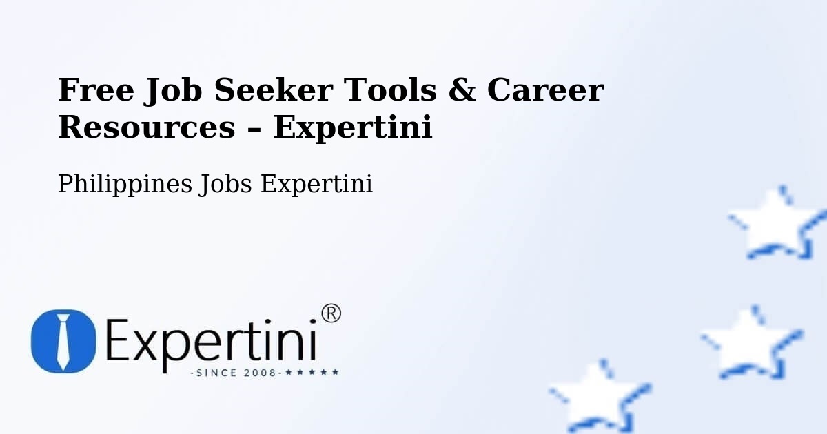 Free Job Seeker Tools & Career Resources – San Ildefonso - San Ildefonso, Philippines Jobs Expertini