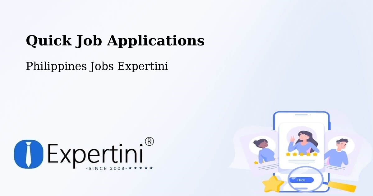 Quick Apply Feature – San Ildefonso - Philippines Jobs Expertini