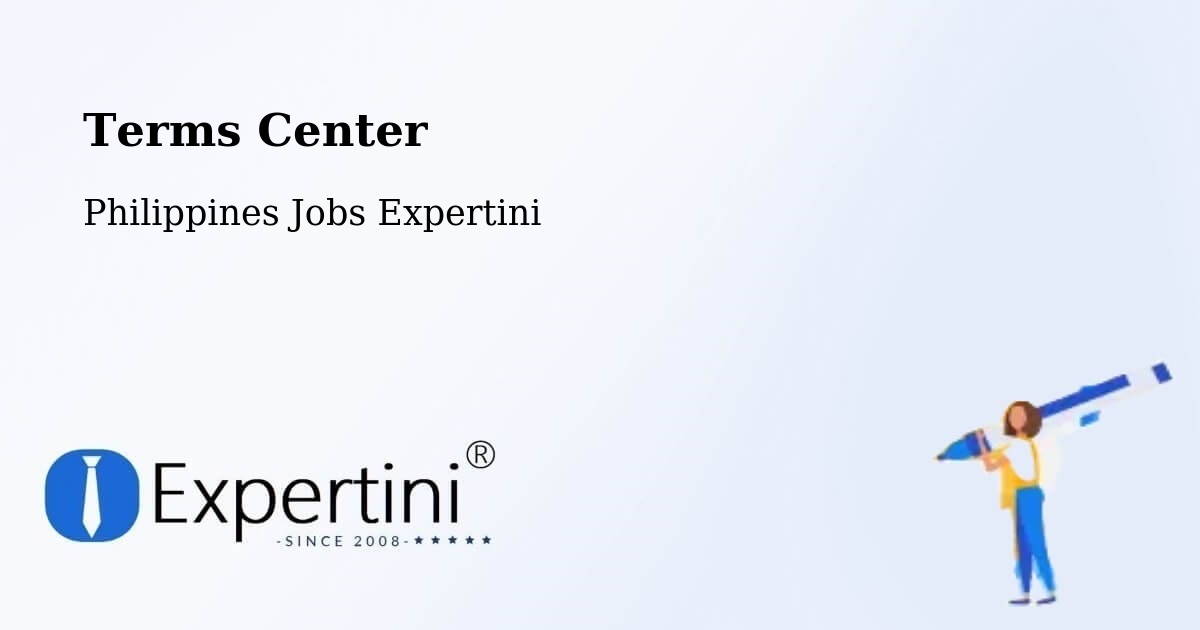 Terms of Service – San Ildefonso - Philippines Jobs Expertini